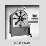 HCM or CSX series, camless spring forming machine.