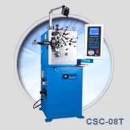 CSC-08T 2 ~ 4 axes spring coiling machine. Optional torsion device and length guage.