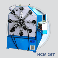 HCM-35T spring former for wire range 1.0mm ~ 4.0mm
