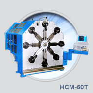 HCM-50T spring former for wire range 2.0mm ~ 5.0mm
